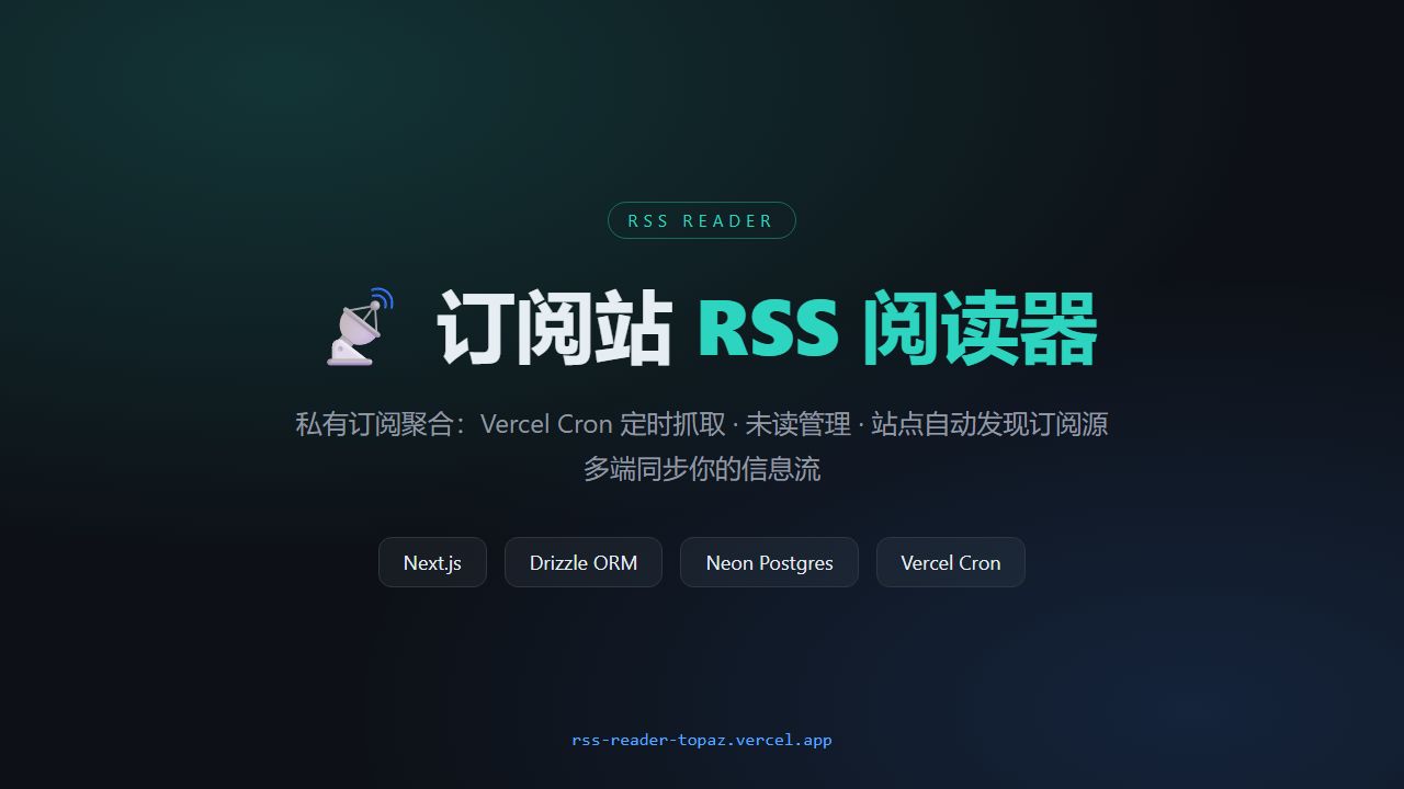 订阅站 RSS 阅读器